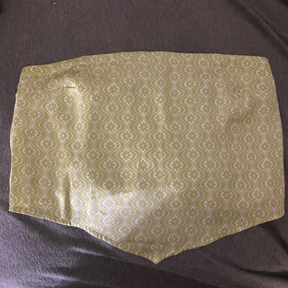 Hollister Light Green Tube Top/Crop Top